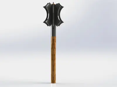 WG 7013 - Mace v1 Low-poly 3D model