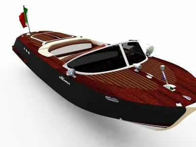 3D model Riva Boat 3D model
