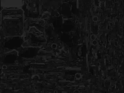 Elegant Silver Hourglass - Blue Sand Timepiece Low-poly 3D model