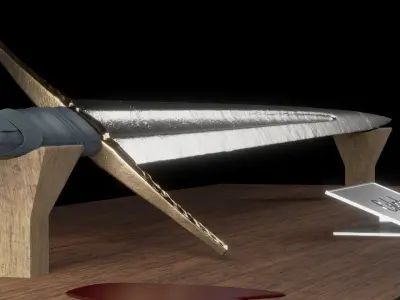 Medieval Sword  3D model