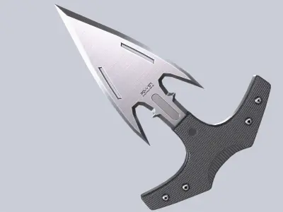 Punch dagger Low-poly 3D model