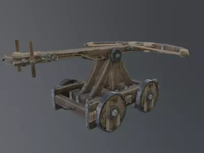 trebuchet 3D model purchase