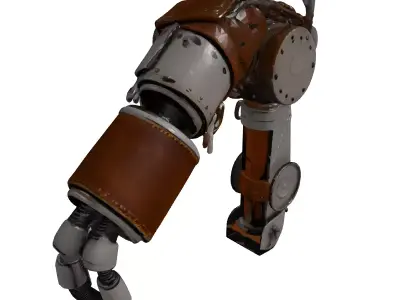 Steampunk Robotic Arm Prosthetic 3D model