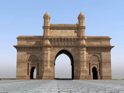 Gateway of  India 3D model
