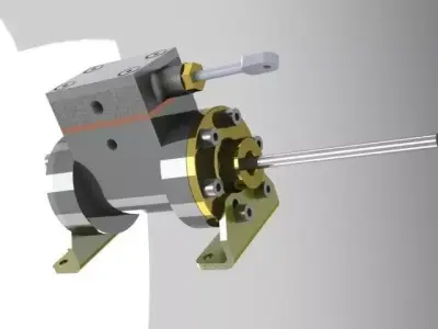 Assembly Cylinder Free 3D model