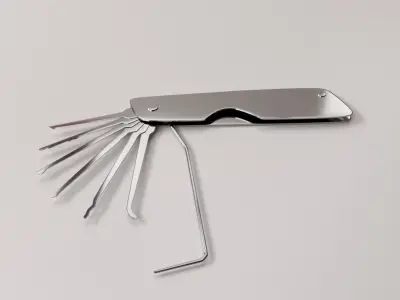 Lock Pick Sets 3D model