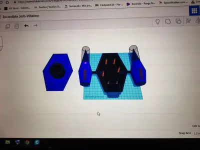 fully 3d printed rov 3D print model