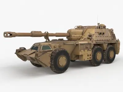 Tank Armored Collection V-RAY008 3D Model Pack