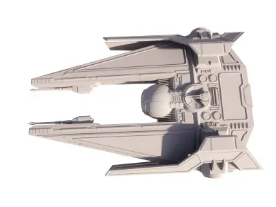 Spaceship-spacecraft-47 3D model