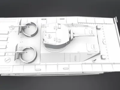 LVT A 1 Scale model 3D print model