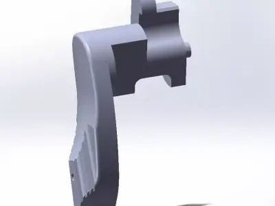 a mechine part 3D print model