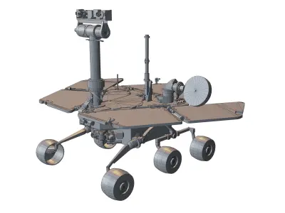 Mars Exploration Rover - Spirit 3D model