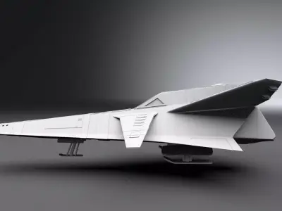Space 1999 Glider scale model  3D print model