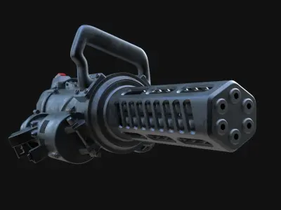 MINIGUN - OMSX 3D model