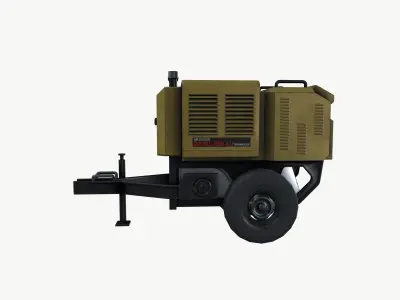 Portable Power Generator 3D model