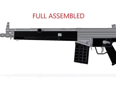 HK G3A4 3D model