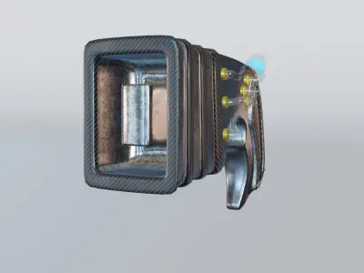 Plasma Pistol 3D model