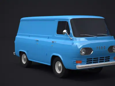 Econoline E-100 1961 3D model