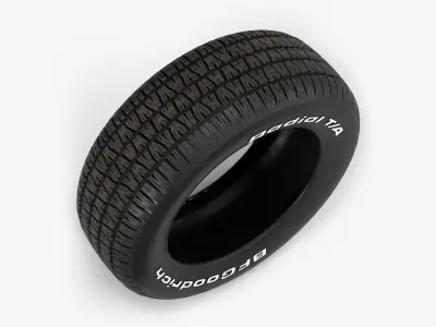 BFGoodrich Radial TA Tire 3D model