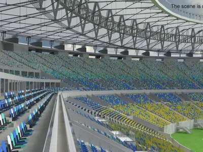 Maracana Stadium 3D model