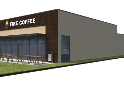 Retail-196 Retail Store 3D model