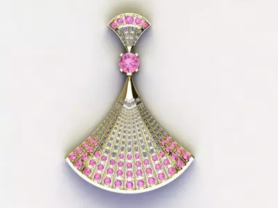 DIVAS DREAM Necklace 3D print model