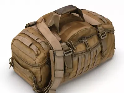 Premium Tactical Gear Bag  3D model