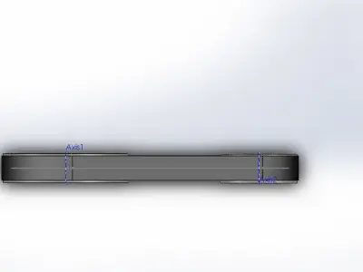 V-Belt and Pulley Assembly 3D model