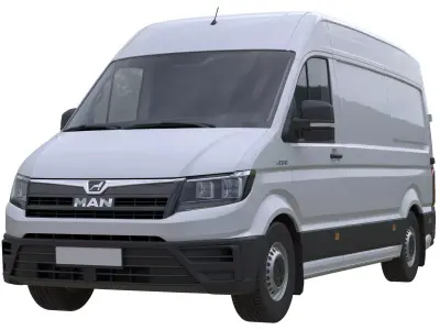 MAN TGE  Panel Van 3D model