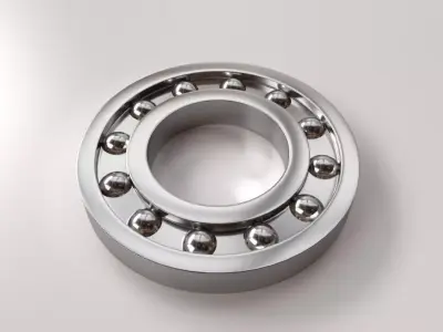 Ball Bearing 3D model by firdz3d