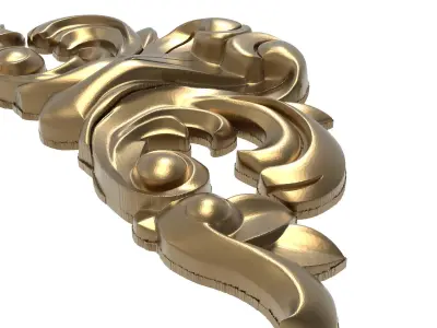  decorative pattern ready for 3D printing 3D model 538