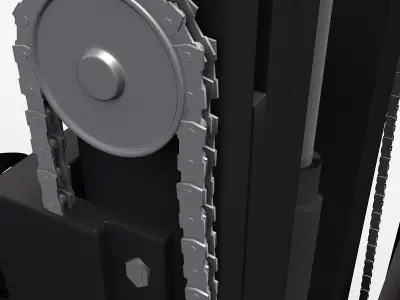 Hight Lift Truck Desta 3D model