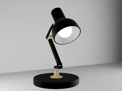 Desk lamp modern 3D model