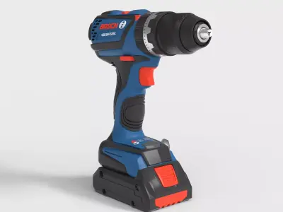 BOSCH ELECTRIC DRILL 3D model