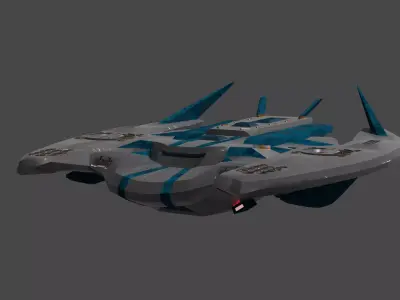 Captains yacht Free 3D print model