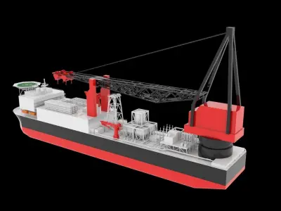 Vessel DLS 4200  3D model