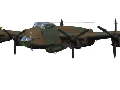 avro lancaster B-i special grandslam 3D model
