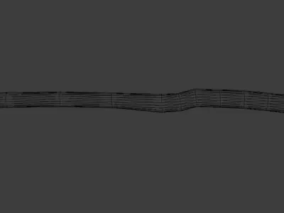 Fantasy Staff Low-poly 3D model get