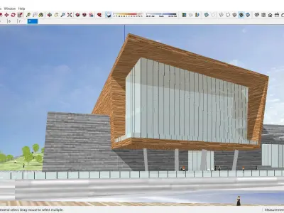 Sketchup Museum 130 3D model