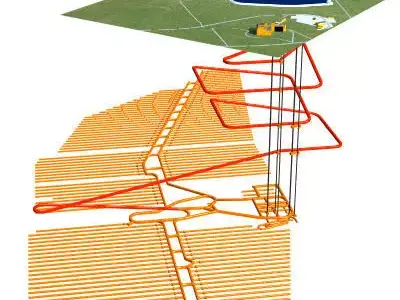 Nuclear Waste Facility 3D model