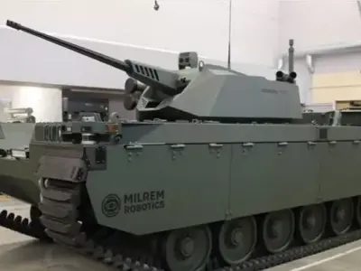 combat vehicle of the European Union 3D model