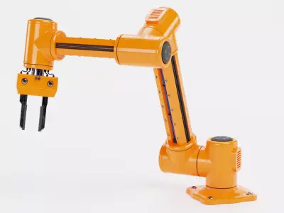Robotic Arms Collection - Rigged 3D model