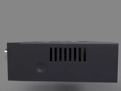 Music Radio Low-poly 3D model