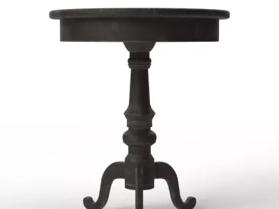 Cadey Side Table Low-poly 3D model