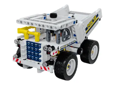 Designer LEGO TECHNIC Bucket Wheel Excavator 42055 3929 parts 3D model