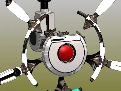 Auto Wall E Free 3D model
