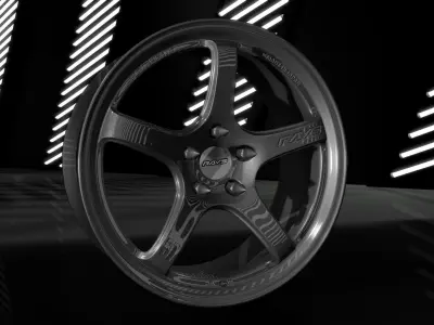 RAYS Gram Lights 57CR Free low-poly 3D model