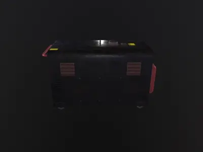 Generator 3D Model Low-poly 3D model