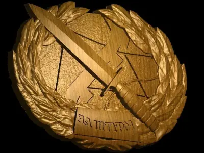 For Assault Award 3D print model