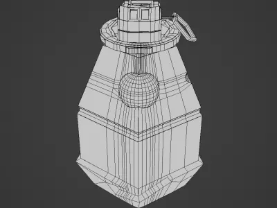 Scifi Grenade  Free 3D model